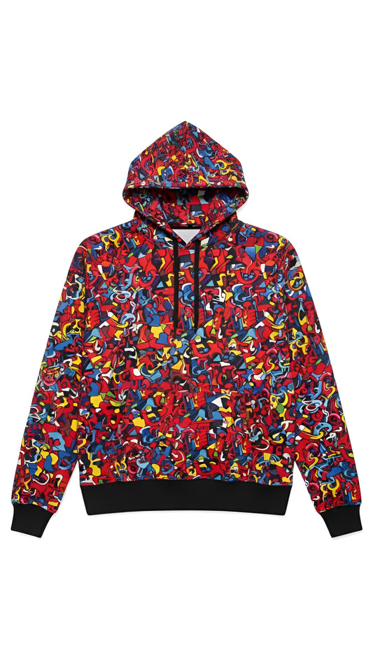 Unisex Colorful Graphic Hoodie